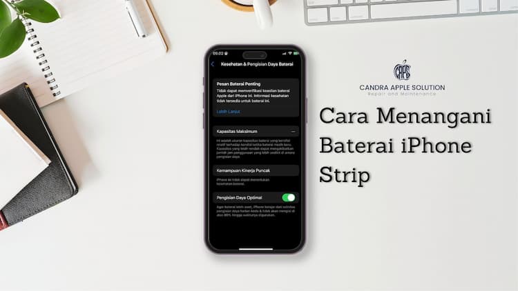 Cara Menangani Baterai iPhone Strip