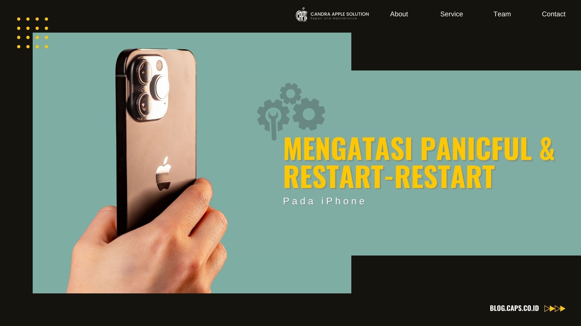 Mengatasi Panicful dan Restart-Restart pada iPhone